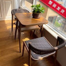紫叶阳台桌椅三件套家用迷你茶几一桌两椅休闲现代简约藤椅阳台茶桌