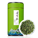 令心存头采嫩芽小叶苦丁茶新茶青山绿水茶叶遇水复活单一花草茶散装罐装 头采嫩芽小叶苦丁茶 草绿国风一罐装250克