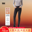 Levi's李维斯冬暖系列24秋季新品女士721紧身高腰休闲时尚牛仔裤 黑色 27 28