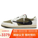 耐克NIKE篮球鞋男女AJ1乔一倒钩JORDAN 1运动鞋DM7866-200绿白43