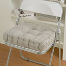 樱竺儿坐垫加厚椅子垫屁股座垫屁垫公室久坐神器学生宿舍教室办座椅垫子 烟白【方形】10cm加厚 40*40cm【柔软舒适】