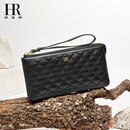 HR赫莲娜女包女士长款钱包菱格拉链手拿包礼盒装生日礼物