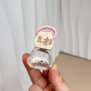 CLCEY金豆豆收纳瓶金豆子小空瓶装黄金豆透明玻璃瓶小物件收藏瓶存储罐 富婆