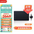 Wacom 数位板 手写板 手绘板 写字板连电脑绘画板 网课教师电子画板 无线蓝牙触控版 PTH-660/K0-F