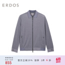 ERDOS【商场同款】 春夏小翻领轻薄时尚舒适长袖男开衫 藏蓝 175/96A/L