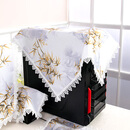 巧林儿台式机盖布防尘罩主机套防水保护套音响盖布低音炮点歌机防尘布 黄色幸福竹（防水防油） 万能盖巾：70*70cm