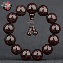 檀境 收藏级爆满星印度小叶紫檀手串18mm男士佛珠 高油密老料檀香紫檀 【孤品TJ9578】一物一拍爆满金星 18mm*13颗