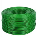 DUTRIEUX  绿色钢丝绳包塑遮阳网搭细软 8.0毫米直径-100米送8个卡扣 单位：卷