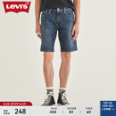 Levi's李维斯冰酷系列24夏季新款男士405休闲潮流时尚牛仔短裤 经典牛仔蓝0149 32 12