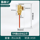 TP阀温度压力安全阀太阳能锅炉排气阀承压水箱泄压阀铜配件 6分8公斤
