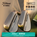 Titleist泰特利斯高尔夫球杆24全新Vokey SM10挖起杆golf沙坑杆切杆角度杆 46° -60° 经典镀铬 56 度08 M(中性场地 中性挥击)