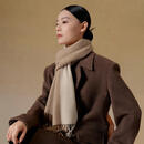 万事利羊绒围巾秋冬保暖围脖男女时尚披肩送礼新年节日礼物礼盒-风华锦