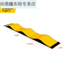 仙僖俫平衡车赛道平衡滑步车训练比赛跑道花式波浪冲浪场地轮滑建设 三连波浪大 6.8*1.2*0.25/木