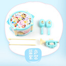 儿童拍拍鼓小孩手拍鼓乐器宝宝早教玩具打击乐器0-2-3岁 890-18/乐器6件套/蓝色/大鼓