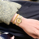 劳力士（ROLEX）【二手99新】劳力士日志型系列女表69178表径26mm自动机械手表（18K黄金）后镶钻二手腕表 【26mm金盘钻刻狗牙圈】69178