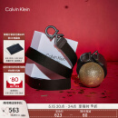 Calvin Klein Jeans【520礼物】男休闲双面用ck字母金属扣孔牛皮腰带HC593H36 001-黑/棕 95cm