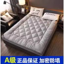 加厚软床垫床褥子双人1.8m米全棉1.5m棉花宿舍单人垫被 奢华灰色 重约5斤 1.5x2米
