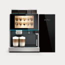 咖乐美（KALERM）/咖乐美Model X465全自动商用咖啡机双豆仓双粉仓带蒸汽杆物联网扫码购买触摸屏 银色
