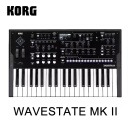 KORG科音合成器MODWAVE MKII复音模拟合成器波表便携式音序器 37键 wavestate-mk II