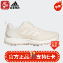 adidas 阿迪达斯 高尔夫球鞋女鞋BOA快速系带防滑轻量带钉运动休闲鞋子 GV9435 粉白/粉白/黄 36.5