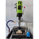 家用玉石手镯开孔机器翡翠和田平安扣戒指环圆珠钻孔套环取芯下料 880W钻孔机+夹具+水盆泵