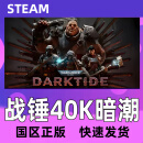 Steam 战锤40K暗潮 Warhammer40000 Darktide CDK正版国区KEY 战锤40K暗潮 游戏本体