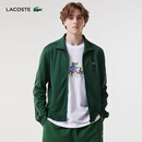 LACOSTE法国鳄鱼男装款简约拉链运动卫衣开衫外套|SH1457 132/鳄鱼绿 L 4/175