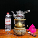 便携式迷你小茶灯茶炉空气灯烧水炉煮茶灯潮汕工夫茶具 聚宝盆高16宽13