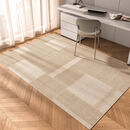 尊讯摇摇椅地垫防滑长方形简约书房专用奶油风办公桌转椅隔音客厅 风华-1M 100*160cm【材质】