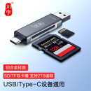 川宇USB高速SD/TF卡读卡器Type-c 单反相机存储卡行车记录仪无人机电脑苹果15手机内存卡读卡器多功能合一
