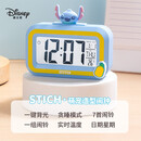迪士尼闹钟学生专用起床神器儿童闹钟计时器温度显示可爱闹钟电池款 史迪奇