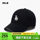 MLB帽子男女软顶棒球帽虞书欣明星同款运动鸭舌帽3ACP7701N-07BKS-F