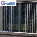 阳特派 折叠式新型防盗窗网阳台伸缩推拉隐形室内安全防护栏家用闸门 大花款灰色每平方【不含安装和测量费】