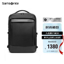 新秀丽（Samsonite）商务通勤双肩包电脑包15.6英寸男士背包多功能大容量环保抗菌HS8