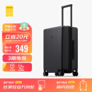 地平线8号（LEVEL8）行李箱旅行箱登机箱密码箱20英寸科思创PC箱体男女拉杆箱 黑色