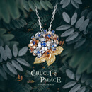 储粹宫CHUCUI PALACE 绣舞蓝沁项链吊坠 蓝宝石 18K金 生日礼物 18K金吊坠