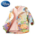 迪士尼（Disney）女童外套春秋款儿童三合一冲锋l衣套新款防风衣女宝宝春款户外衣 模特绿色 两件套装 90 标准尺码