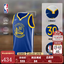 NIKE耐克NBA官方-勇士队库里球衣运动背心速干男篮球服DN2005-401 勇士/库里速干球衣（蓝色） L