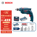 博世（BOSCH）GSB 10 RE set 冲击钻 插电式手电钻工具箱 （100附件套装）