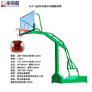 宏昱新款美式地埋篮球架比赛户外成人暴扣家用学校培训篮球框篮球架 标准款凹箱篮球架