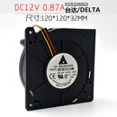 霸刚台达 DELTA 12CM BFB1212M 12V 0.87A 12032 涡轮散热风扇 鼓风机