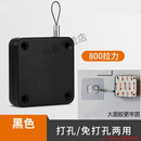 彩富特免打孔闭门器铝合金推拉门关门器家用卫生间房间门随手关助力器 黑色1.2米(含墙钩、扳手、升级亚克力胶