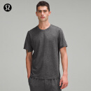 lululemon丨Soft Jersey 男士短袖针织衫芯吸 LM3ES3S 杂色黑/杂色石墨灰 M