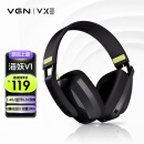 VGN VXE海妖V1 游戏耳机 蓝牙5.3/2.4G双模 轻量化设计 头戴式耳机带麦 电脑电竞耳机 海妖V1 黑色