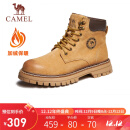 骆驼（CAMEL）男士马丁靴户外情侣高帮大黄靴 G122W7757TR 金黄 42