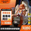 惠尔顿（Welldon）智转2Pro婴儿童安全座椅0-4-7岁全龄i-Size智能巡航车载360度旋转