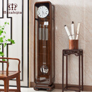 meishijia美时嘉新中式客厅别墅立钟德国赫姆勒落地钟现代轻奢机械大摆钟 德国赫姆勒十二音