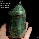 DR  GRAFFCARNY特色水晶绿幽灵金字塔六棱柱原石原矿半宝石手把件装饰摆件 5号