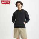 Levi's【商场同款】李维斯男士连帽卫衣LOGO刺绣百搭 黑色 38479-0115 S
