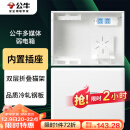 公牛（BULL）弱电箱 多媒体光纤箱信息箱 集线箱 配电箱 大箱带GN-A02插座 